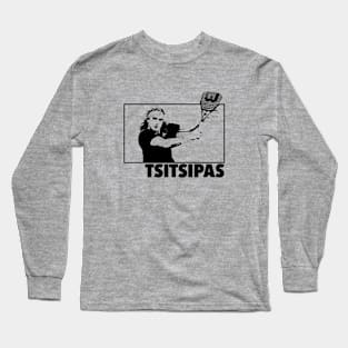 Greece Tennis Player Tsitsipas Long Sleeve T-Shirt